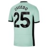 Maillot de Supporter Chelsea Caicedo 25 Troisième 2023-24 Pour Homme